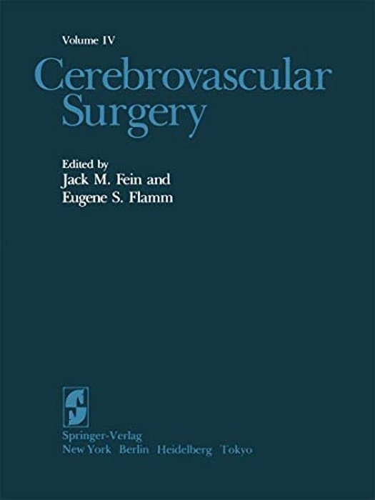 Cerebrovascular Surgery: Volume IV-..
