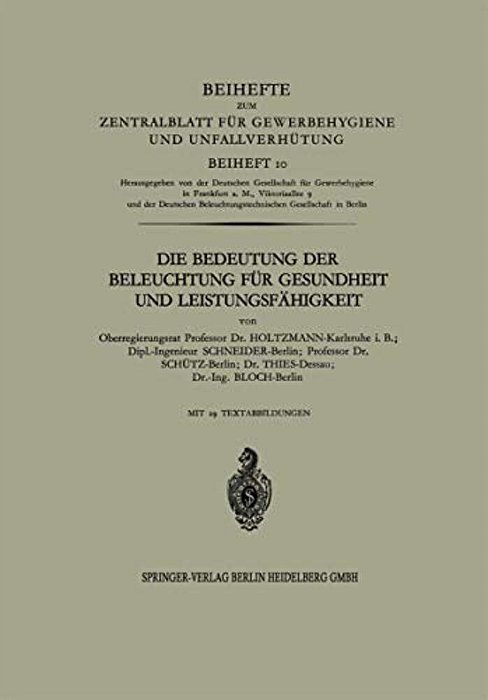 Die Bedeutung Der Beleuchtung Für Gesundheit Und Leistungsfähigkeit-..