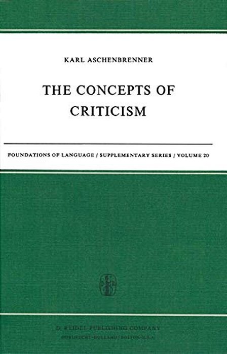 The Concepts Of Criticism-..