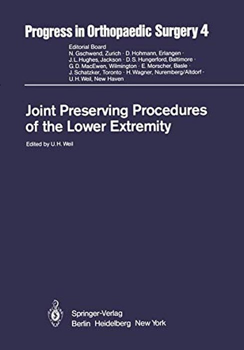 Joint Preserving Procedures Of The Lower Extremity-..