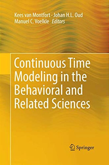 Continuous Time Modeling In The Behavioral And Related Sciences-..