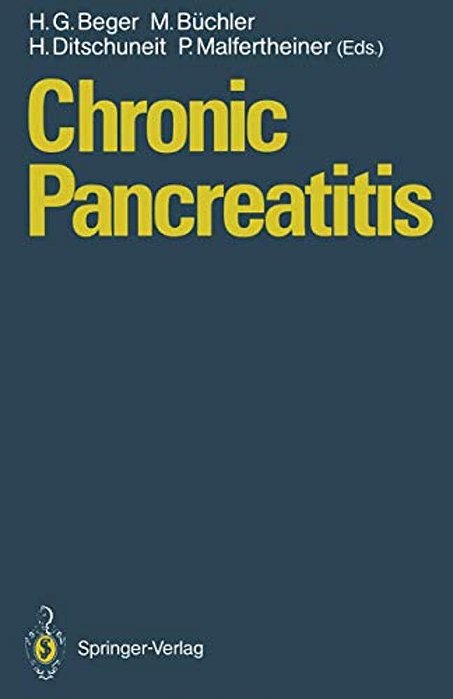 Chronic Pancreatitis: Research And Clinical Management-..