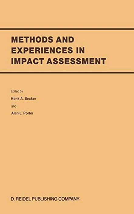 Methods And Experiences In Impact Assessment-..