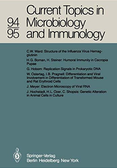 Current Topics In Microbiology And Immunology-..