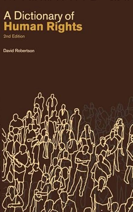 A Dictionary Of Human Rights-..