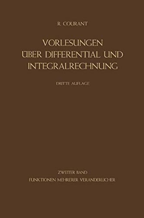 Funktionen Mehrerer Veränderlicher-..