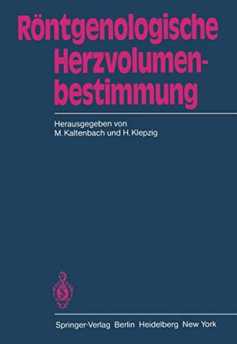 Röntgenologische Herzvolumenbestimmung-..