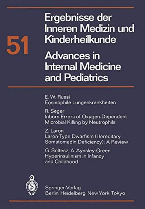 Ergebnisse Der Inneren Medizin Und Kinderheilkunde/Advances In Internal Medicine And Pediatrics-..