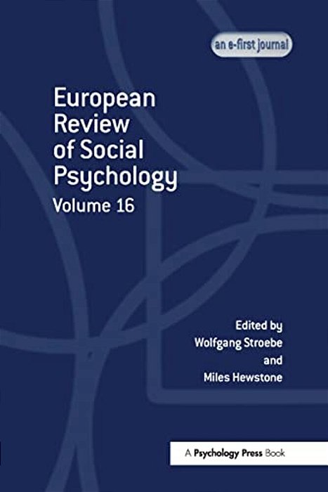 European Review Of Social Psychology: Volume 16-..