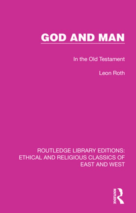 God And Man: In The Old Testament-..