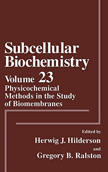 Physicochemical Methods In The Study Of Biomembranes-..