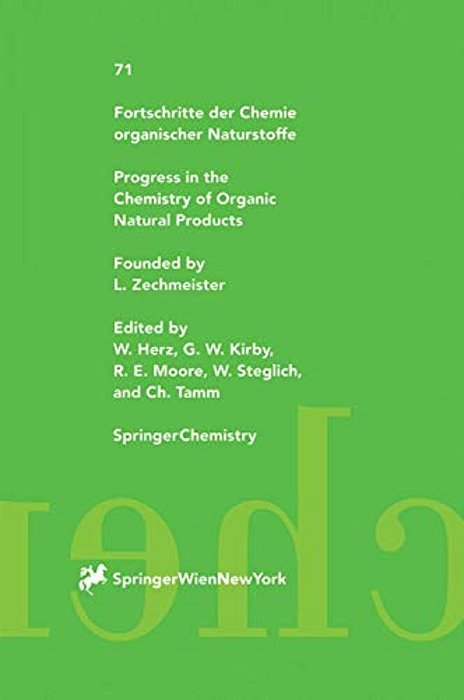 Fortschritte Der Chemie Organischer Naturstoffe/Progress In The Chemistry Of Organic Natural Products-..