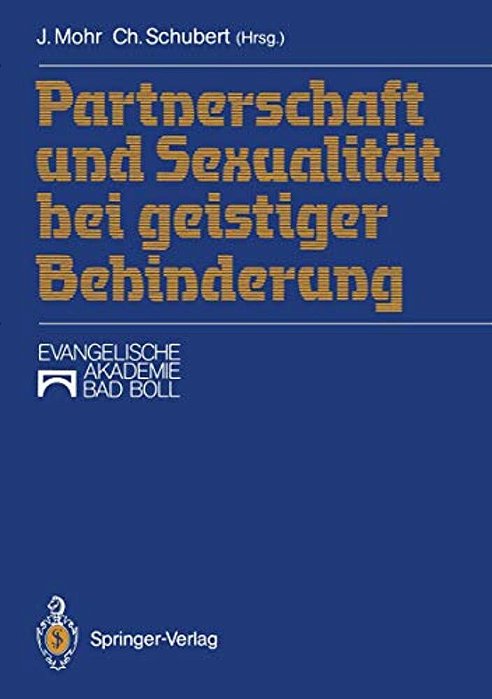 Partnerschaft Und Sexualität Bei Geistiger Behinderung-..