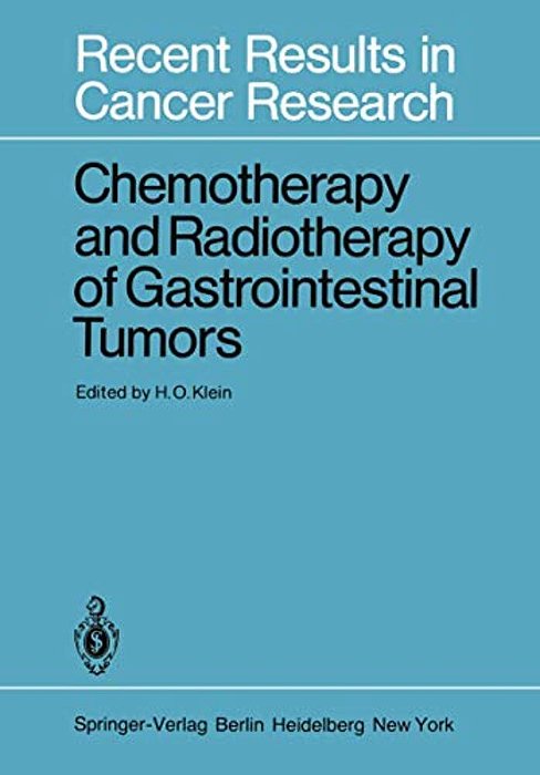 Chemotherapy And Radiotherapy Of Gastrointestinal Tumors-..