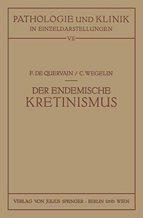 Der Endemische Kretinismus-..