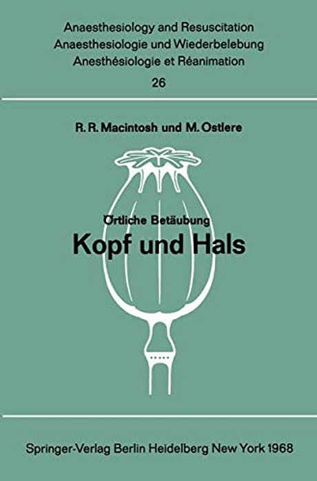 Örtliche Betäubung: Kopf Und Hals-..