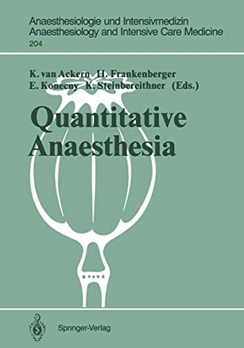 Quantitative Anaesthesia: Low Flow And Closed Circuit-..