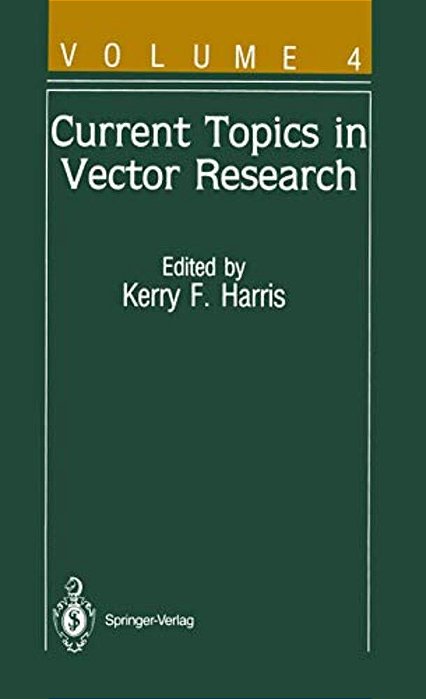 Current Topics In Vector Research: Volume 4-..