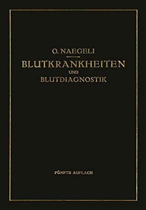 Blutkrankheiten Und Blutdiagnostik-..