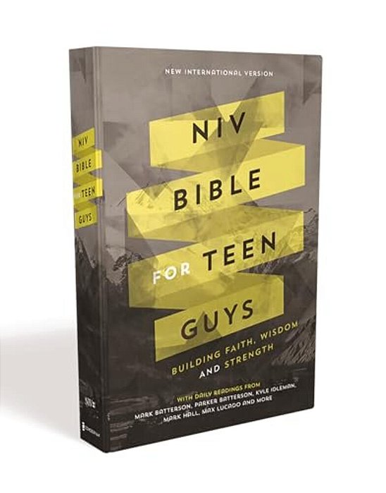 Niv Bible For Teen Guys, Hardcover: Building Faith, Wisdom And Strength-..