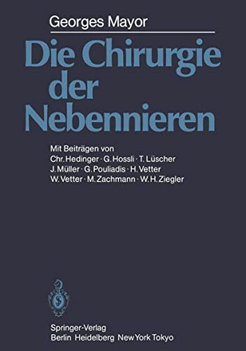 Die Chirurgie Der Nebennieren-..