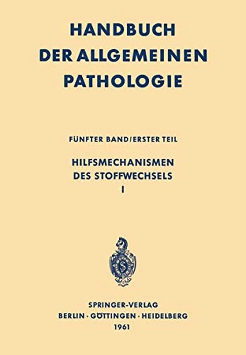 Hilfsmechanismen Des Stoffwechsels I-..