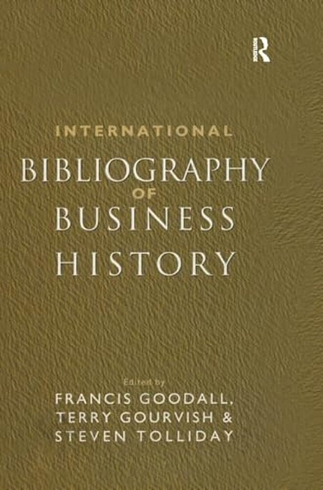 International Bibliography Of Business History-..
