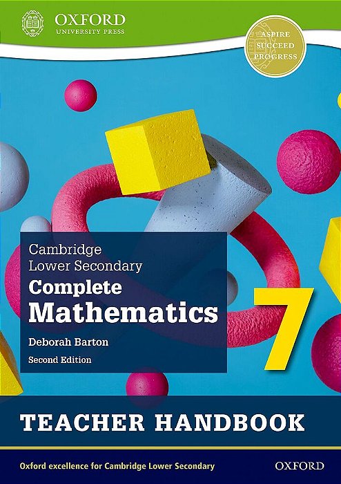 Cambridge Lower Secondary Complete Mathematics 7 2ND Edition: Teacher Handbook-..