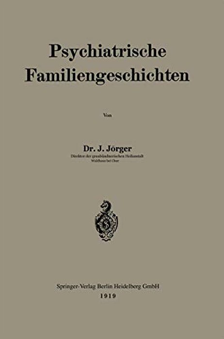 Psychiatrische Familiengeschichten-..