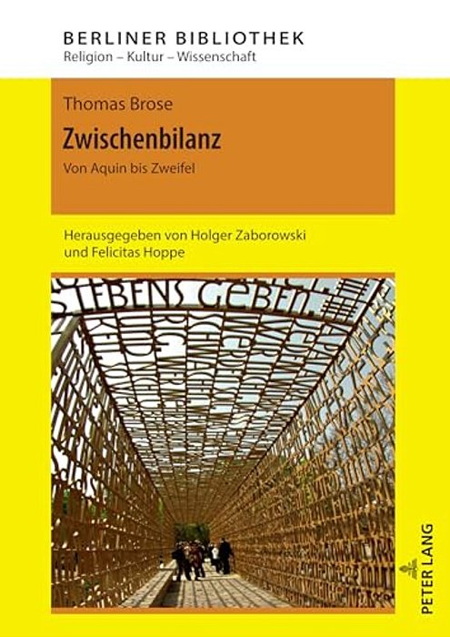 Zwischenbilanz: Von Aquin Bis Zweifel-..