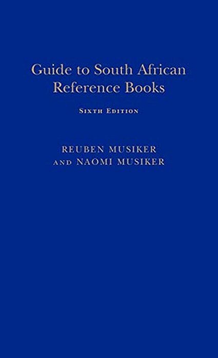 Guide To South African Reference B-..