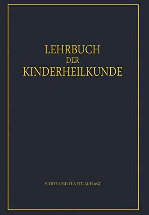 Lehrbuch Der Kinderheilkunde-..