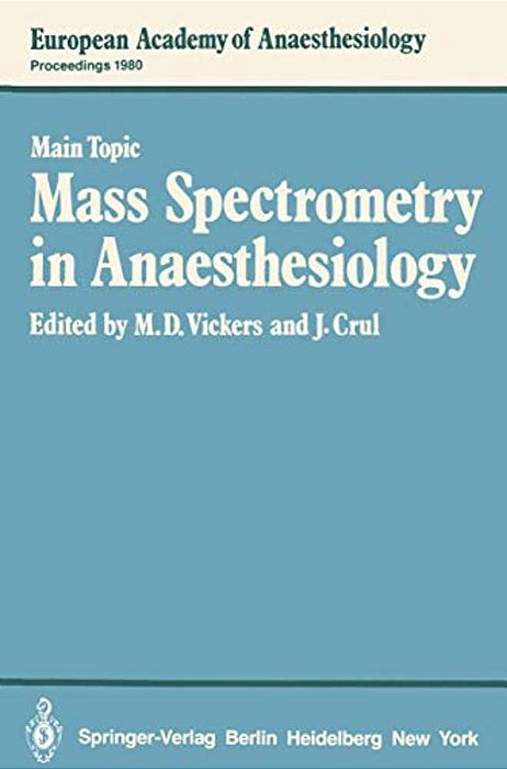 Mass Spectrometry In Anaesthesiology-..