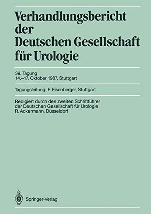 Tagung 14.-17. Oktober 1987, Stuttgart-..