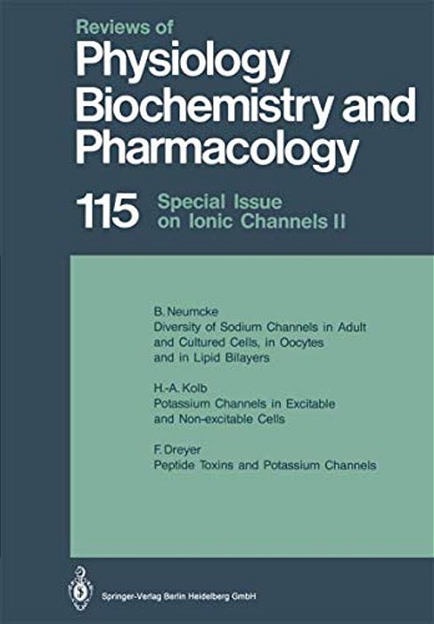 Reviews Of Physiology, Biochemistry And Pharmacology: Volume: 115-..