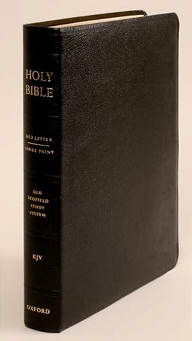 Old Scofield Study Bible-Kjv-large Print-..