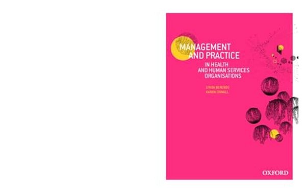 Management And Practice In Health And Human Service Organisations-..