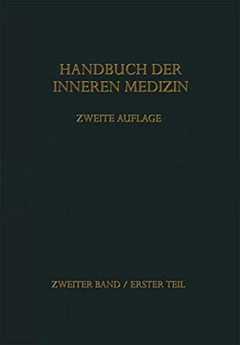 Handbuch Der Inneren Medizin-..