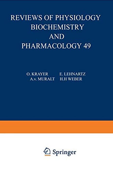 Ergebnisse Der Physiologie, Biologischen Chemie Und Experimentellen Pharmakologie-..