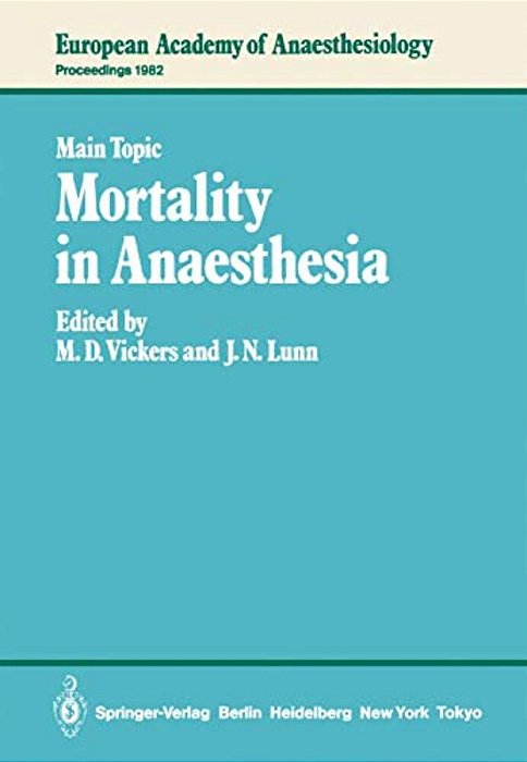 Mortality In Anaesthesia-..