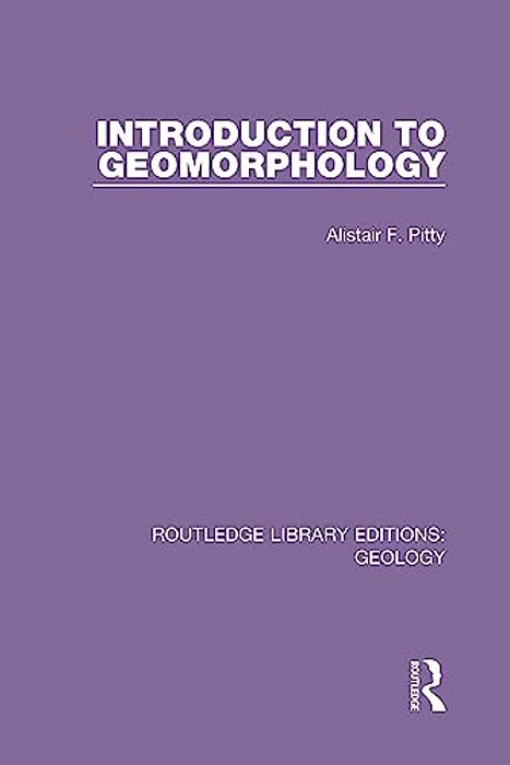 Introduction To Geomorphology-..