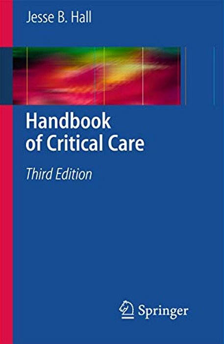 Handbook Of Critical Care-..