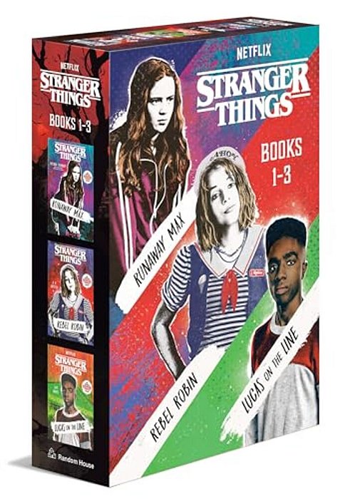 Stranger Things Boxed Set, Books 1-3: Runaway Max, Rebel Robin, And Lucas On The Line-..