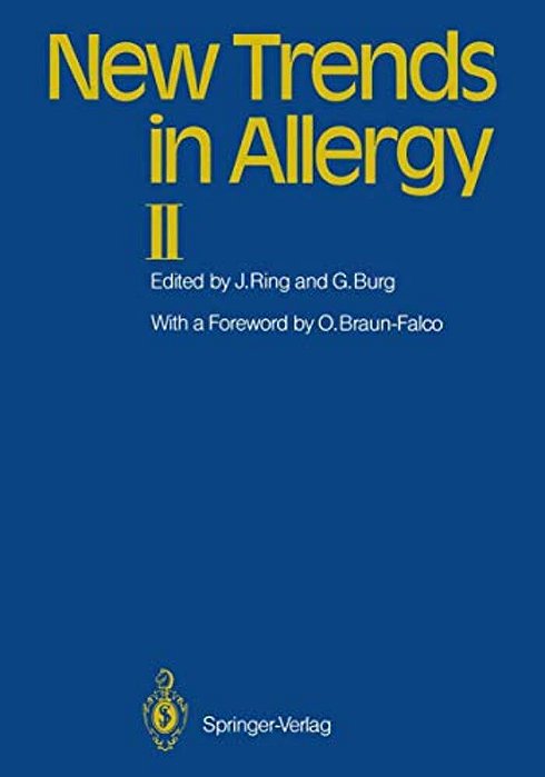 New Trends In Allergy II-..