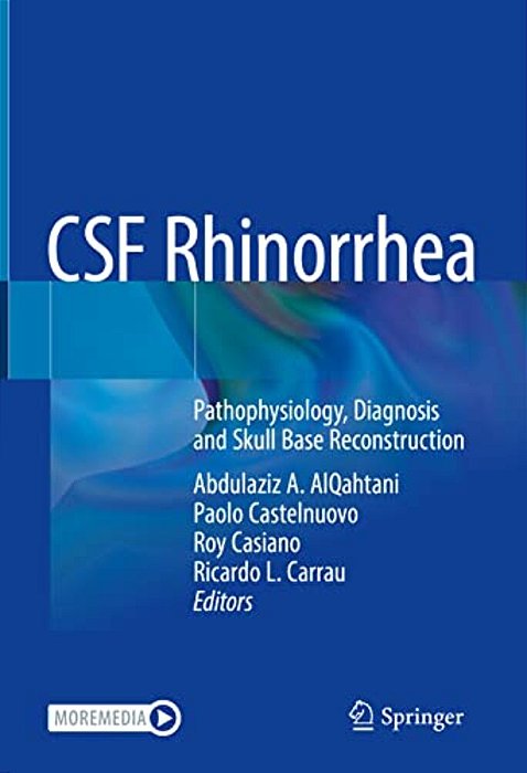 Csf Rhinorrhea: Pathophysiology, Diagnosis And Skull Base Reconstruction-..