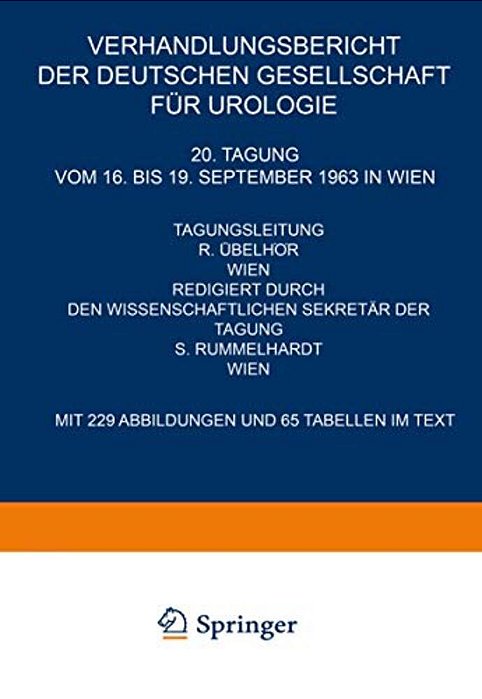 20. Tagung Vom 16. Bis 19. September 1963 In Wien-..