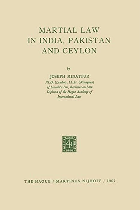 Martial Law In India, Pakistan And Ceylon-..