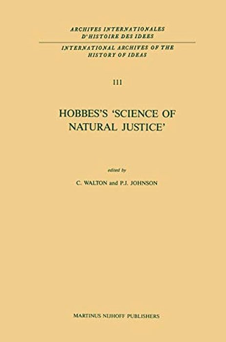 Hobbes's 'Science Of Natural Justice'-..