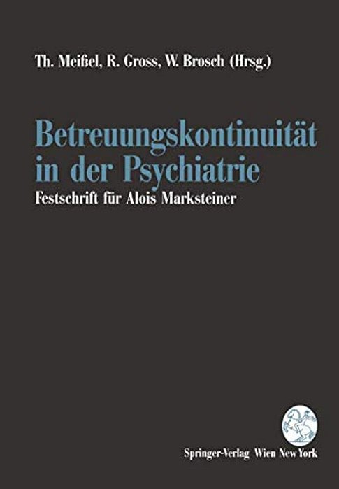 Betreuungskontinuität In Der Psychiatrie-..