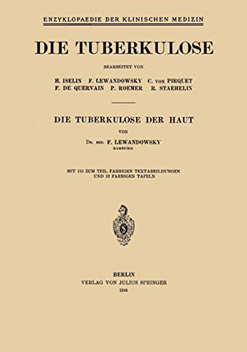 Die Tuberkulose Der Haut-..